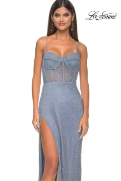 Fitted|Long Dresses^La Femme 32227