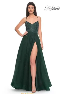 Ball Gowns|A Line^La Femme 32020