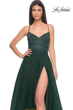 Ball Gowns|A Line^La Femme 32020