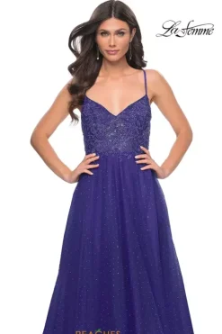 Ball Gowns|A Line^La Femme 32020