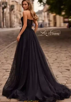 Long Dresses|Plus Sized Dresses^La Femme 33307