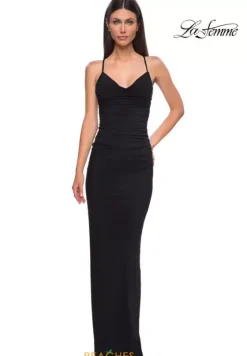 Fitted|Long Dresses^La Femme 32834
