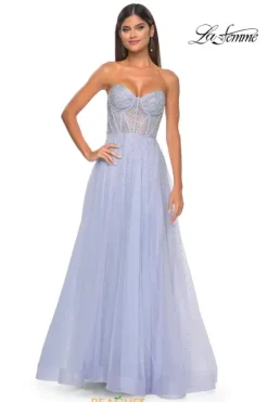 Long Dresses|Plus Sized Dresses^La Femme 32278