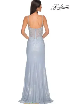 Fitted|Long Dresses^La Femme 33003