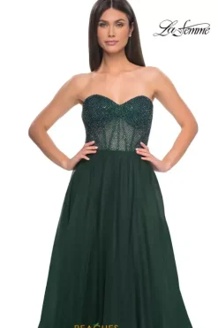 Ball Gowns|A Line^La Femme 32216