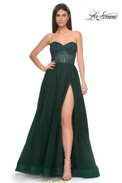 Ball Gowns|A Line^La Femme 32216