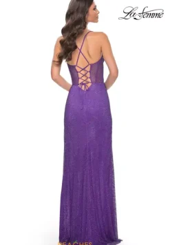 Fitted|Long Dresses^La Femme 32247