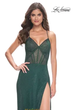 Fitted|Long Dresses^La Femme 32247