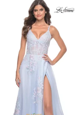 Long Dresses|Plus Sized Dresses^La Femme 31939