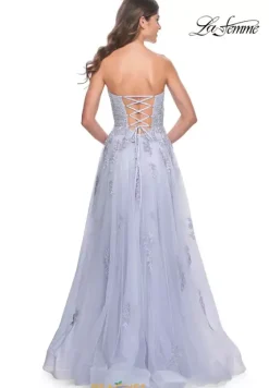 Long Dresses|Plus Sized Dresses^La Femme 32084