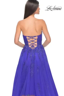 Long Dresses|Plus Sized Dresses^La Femme 32084