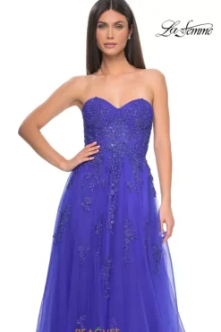 Long Dresses|Plus Sized Dresses^La Femme 32084