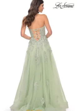 Long Dresses|Plus Sized Dresses^La Femme 32084