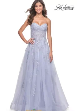 Long Dresses|Plus Sized Dresses^La Femme 32084