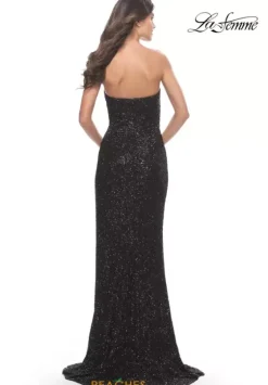 Sexy|Fitted^La Femme 31538 Black