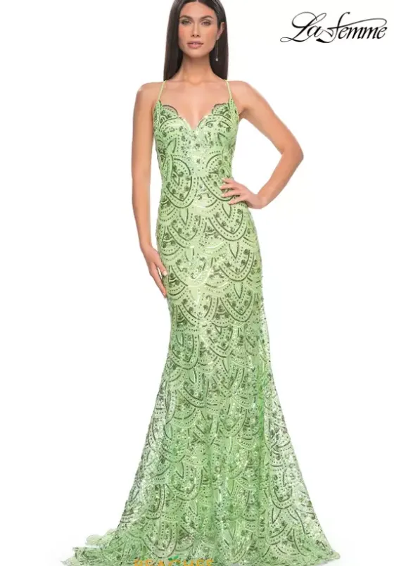 Pageant|Long Dresses^La Femme 31865