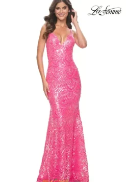 Pageant|Long Dresses^La Femme 31865