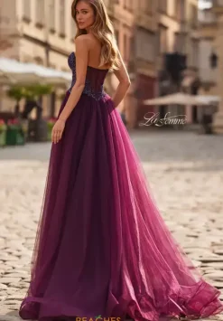 Long Dresses|Plus Sized Dresses^La Femme 33410