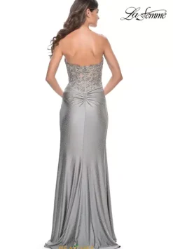 Wedding Guest|Military Ball^La Femme 32301 Silver