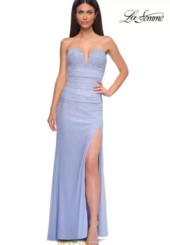Fitted|Long Dresses^La Femme 32774