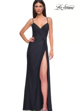 Fitted|Long Dresses^La Femme 32977