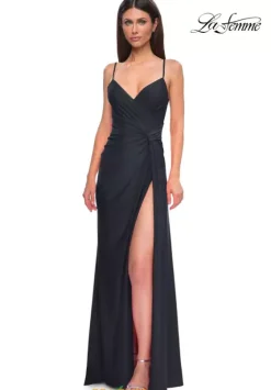 Fitted|Long Dresses^La Femme 32977