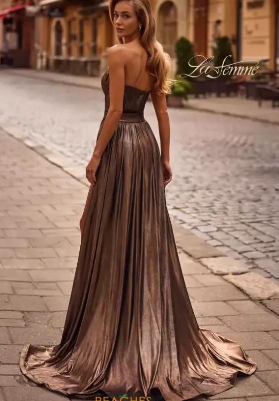 A Line|Long Dresses^La Femme 32899