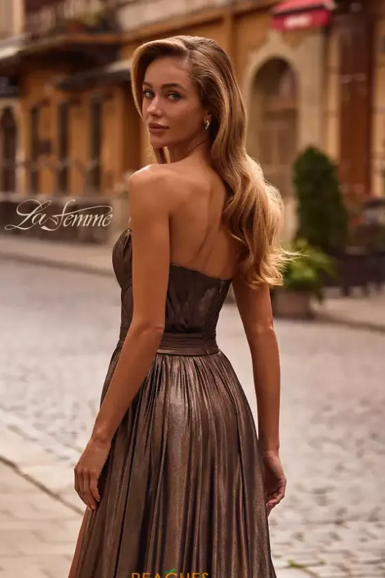 A Line|Long Dresses^La Femme 32899