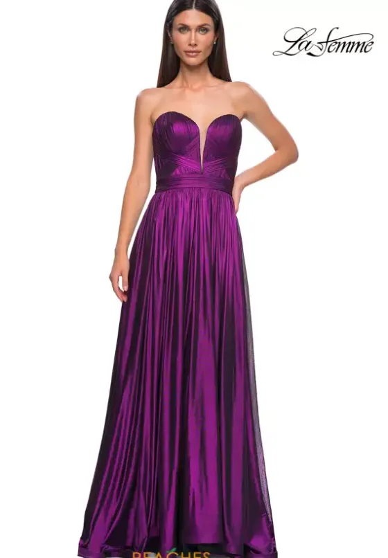 A Line|Long Dresses^La Femme 32899
