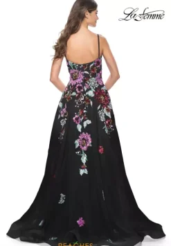 Sweet Sixteen|Long Dresses^La Femme 32019 Black