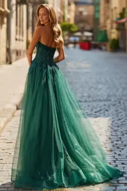 Long Dresses|Plus Sized Dresses^La Femme 33528