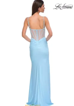 Fitted|Long Dresses^La Femme 32962