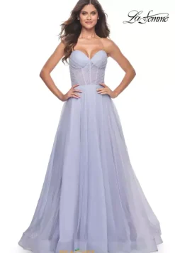 Long Dresses|Plus Sized Dresses^La Femme 31997