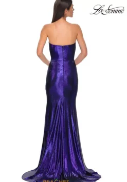Fitted|Long Dresses^La Femme 32828