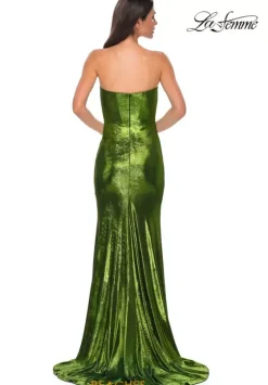 Fitted|Long Dresses^La Femme 32828