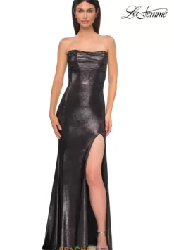 Fitted|Long Dresses^La Femme 32828