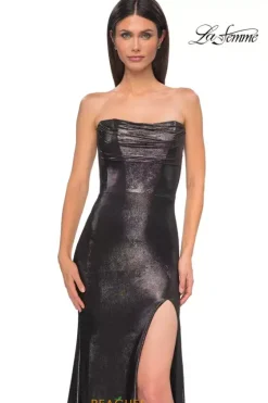 Fitted|Long Dresses^La Femme 32828