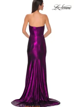 Fitted|Long Dresses^La Femme 32828