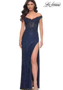 Long Dresses|Military Ball^La Femme 32116