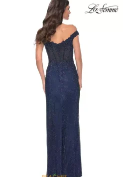 Long Dresses|Military Ball^La Femme 32116