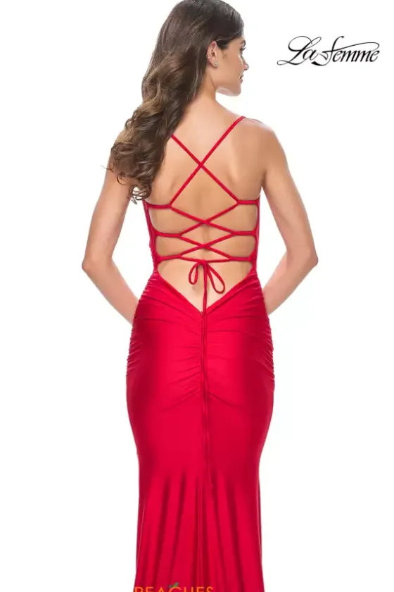 Fitted|Long Dresses^La Femme 31618