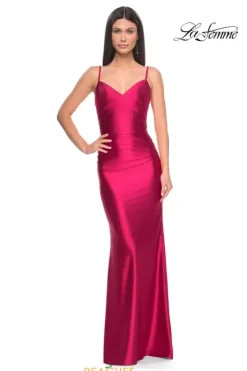 Fitted|Long Dresses^La Femme 32075
