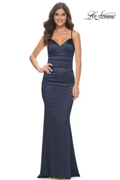 Fitted|Long Dresses^La Femme 32075