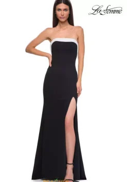 Wedding Guest|Military Ball^La Femme 32808 Black