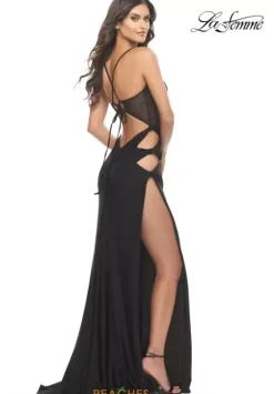 Sexy|Fitted^La Femme 31599 Black