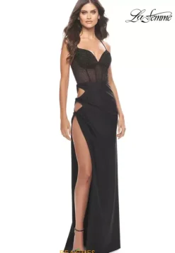 Sexy|Fitted^La Femme 31599 Black