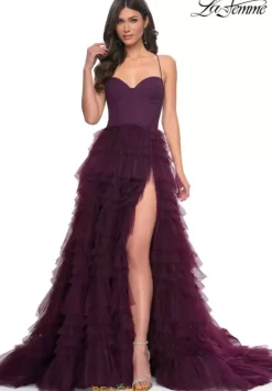 Ball Gowns|A Line^La Femme 32071