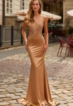 Sexy|Fitted^La Femme 33586 Bronze