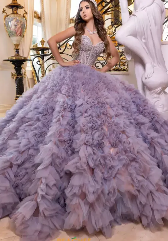 Plus Sized Quince Dresses|Sweet Sixteen^LizLuo Quinceanera 80023