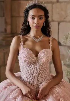 Plus Sized Quince Dresses^LizLuo Quinceanera 80053